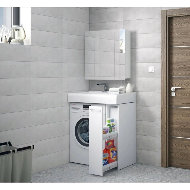 Комод - тумба Corozo Лео 80/20, Корини 80, белый, SD-00000782