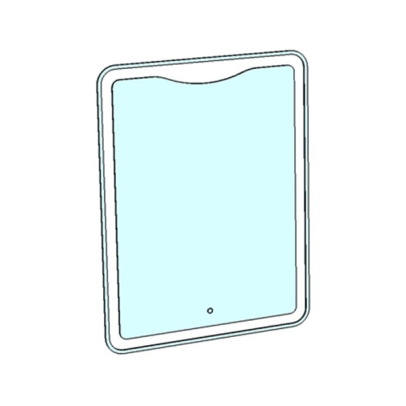 Зеркало Corozo Орли с LED-подсветкой, сенсор, 60 х 80 см, подвесное, SD-00000919