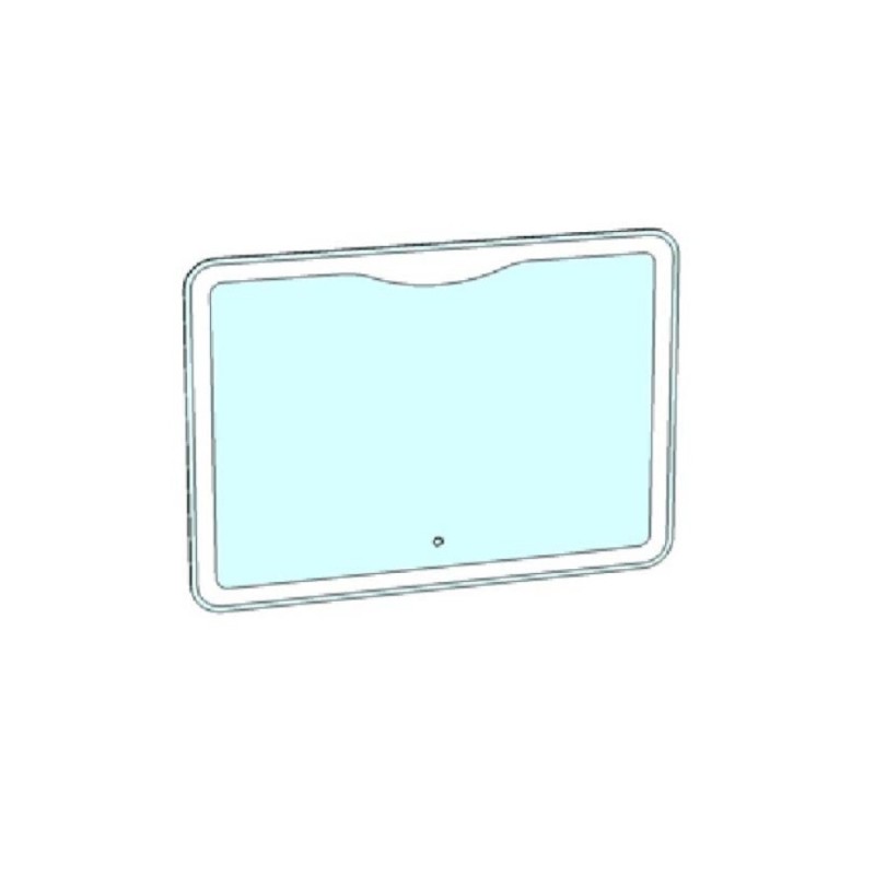 Зеркало Corozo Орли с LED-подсветкой, сенсор, 80 х 60 см, подвесное, SD-00000920