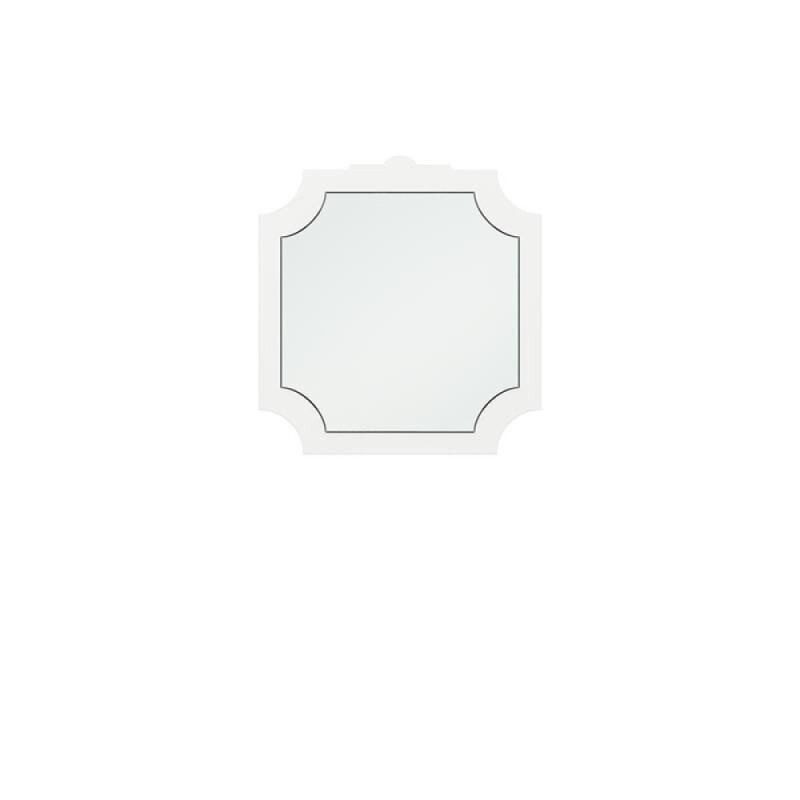 Зеркало Corozo Манойр SD-00000980 85 белый