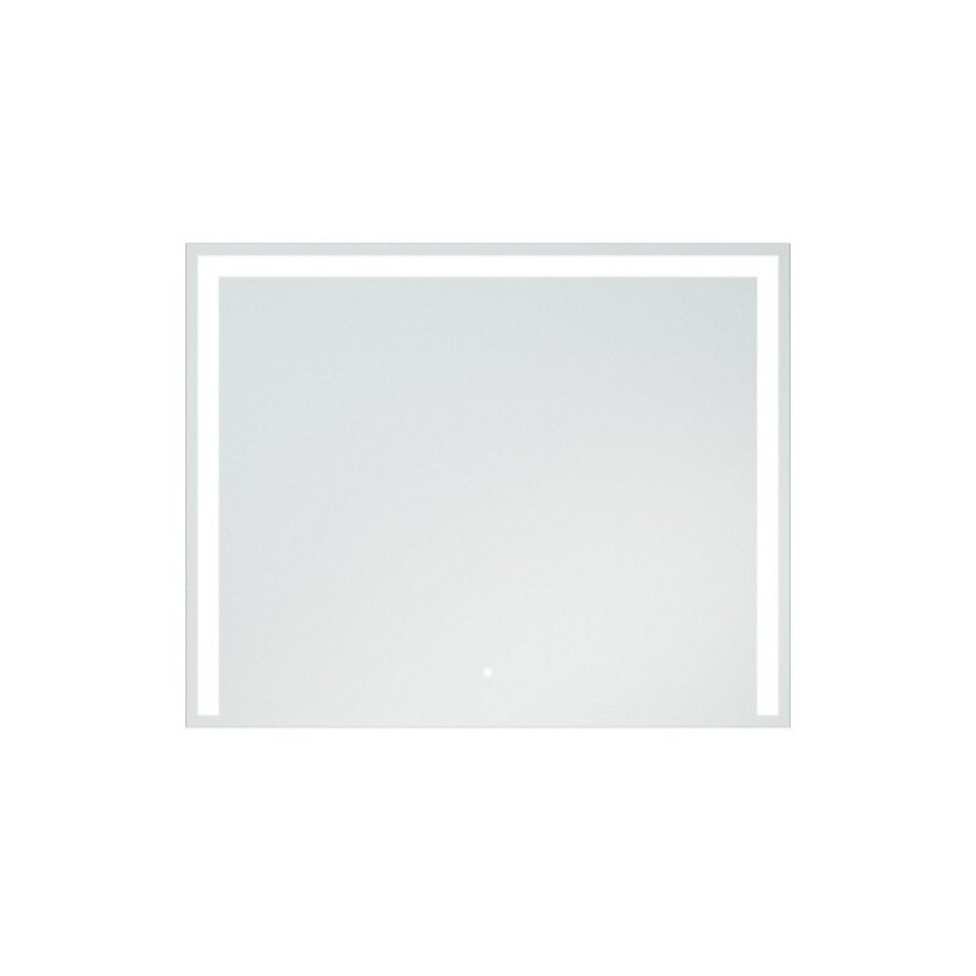 Зеркало Corozo Алано с LED-подсветкой, сенсор, 100 х 80 см, подвесное, белое, SD-00001023
