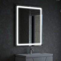 Зеркало Corozo Барго 60 х 80 см, с LED-подсветкой и сенсором, SD-00001116