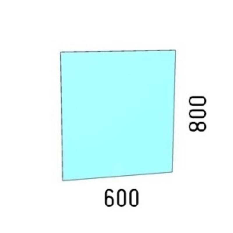 Зеркало Corozo Альпина, 60 см, LED-подсветка, подвесное, цвет белый, SD-00001230