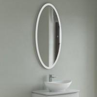 Зеркало Corozo Ориго, 120 х 60 см, LED-подсветка, сенсор, подвесное, цвет белый, SD-00001277