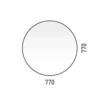 Зеркало Corozo Окко SD-00001359 770, без подсветки