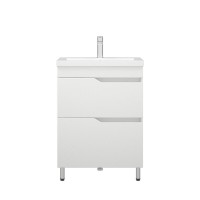 Тумба под раковину Corozo Теона 60 Z2 SD-00001441, 60 см, напольная, белая