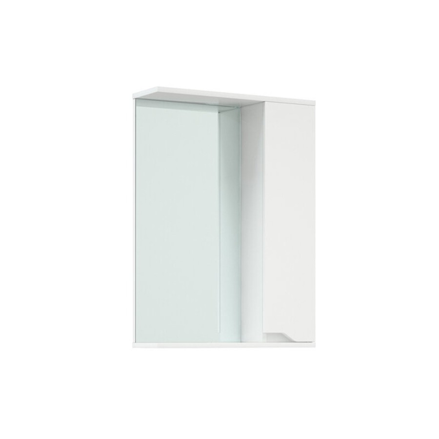 Зеркало-шкаф Corozo Теона 60 SD-00001443, 60 см, подвесное, белое, правое