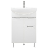 Тумба под раковину Corozo 60 Z1, 60 см, цвет белый, SD-00001491