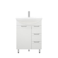 Тумба под раковину Corozo 65 Z3, 65 см, цвет белый, SD-00001509