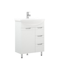 Тумба под раковину Corozo 65 Z3, 65 см, цвет белый, SD-00001509
