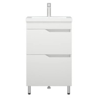 Тумба под раковину Corozo Теона 50 Z2 SD-00001511, 50 см, напольная, белая