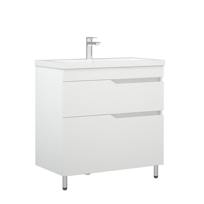 Тумба под раковину Corozo Теона 80 Z2 SD-00001512, 80 см, напольная, белая