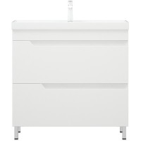 Тумба под раковину Corozo Юрма 80 Z2 SD-00001625, 80 см, напольная, люкс белая