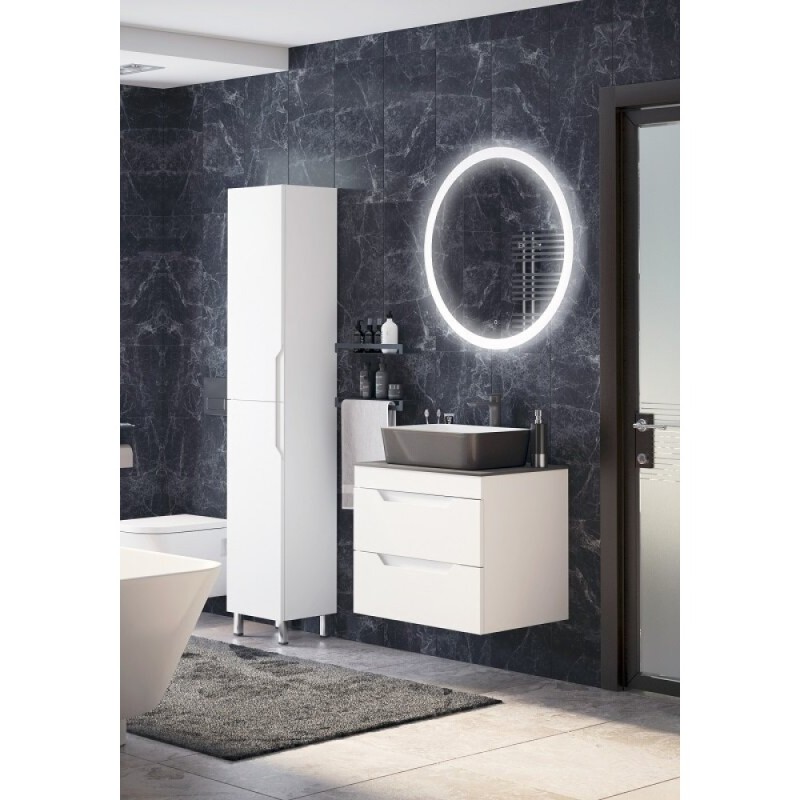 Столешница Corozo SD-00001700, 75 см, керамогранит, черная