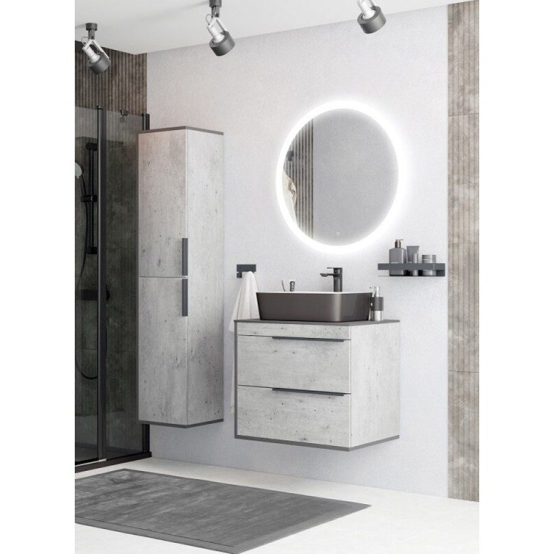 Столешница Corozo SD-00001714, 65 см, керамогранит, черная