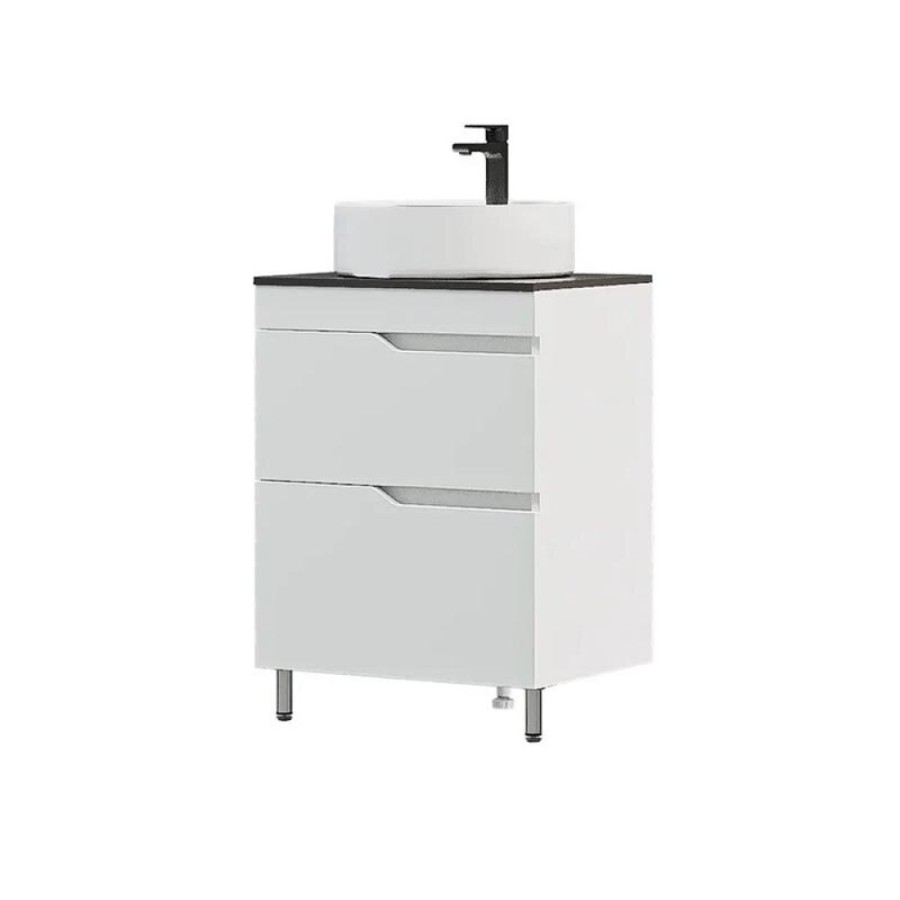 Тумба под раковину Corozo Теона 70 Z2 SD-00001721, 70 см, напольная, белая