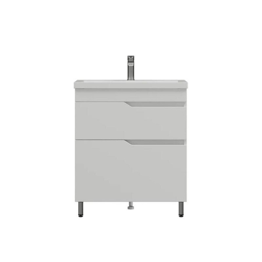 Тумба под раковину Corozo Теона 70 Z2 SD-00001721, 70 см, напольная, белая