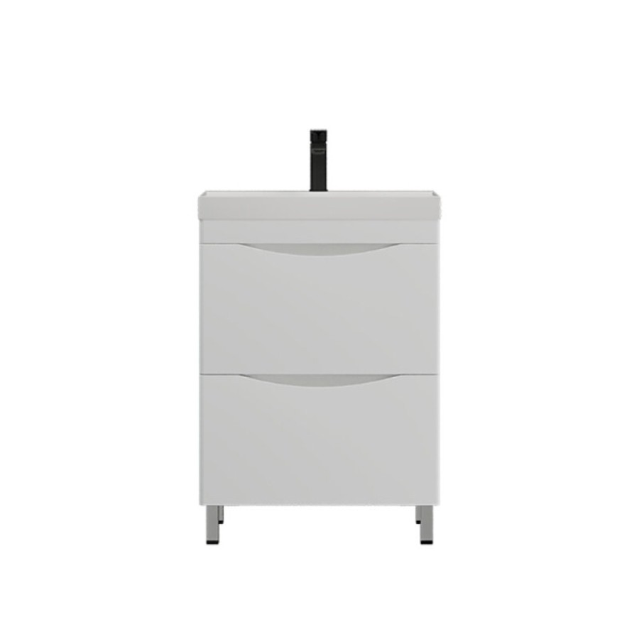 Тумба Corozo Лиана SD-00001743, 60 см, напольная, цвет белый