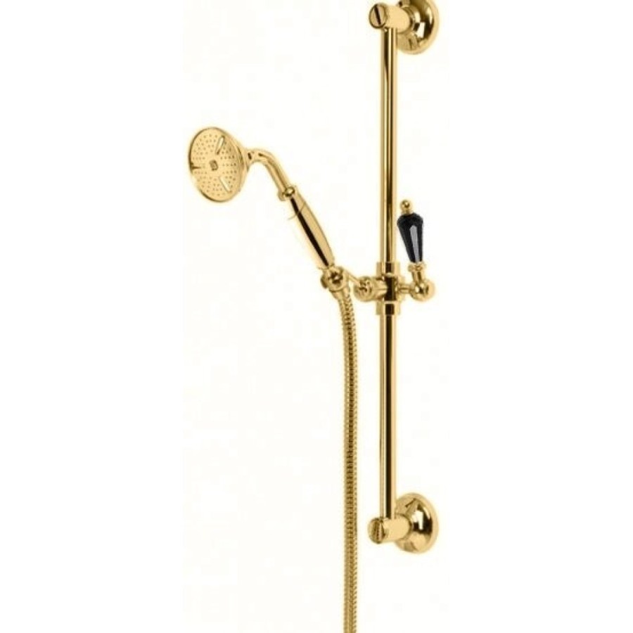 Душевой гарнитур Cezares Vintage SD-03/24-Sw цвет золото 24 карат, ручки Swarovski