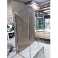 Душевая дверь Aquanet SD-1400A 209408 140x190 см стекло прозрачное