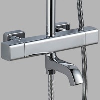 Душевая система ALMAes GaLaxy, термостатическая, цвет хром, SDI-1803
