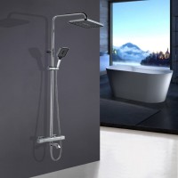 Душевая система ALMAes GaLaxy, термостатическая, цвет хром, SDI-1803
