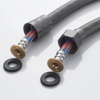 Шланг для душа Shevanik SE16-10, 100 см, вороненая сталь, gunmetal