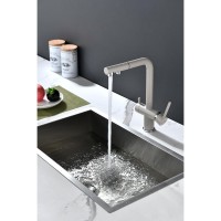 Смеситель Paulmark Serpentine Se213222-BE для кухонной мойки с подключением к фильтру питьевой воды, бежевый