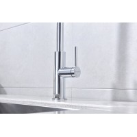 Смеситель для кухонной мойки Paulmark Senso Se215180-CR, для кухонной мойки, сенсорный, с вытяжным изливом, хром