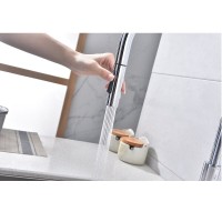 Смеситель для кухонной мойки Paulmark Senso Se215180-CR, для кухонной мойки, сенсорный, с вытяжным изливом, хром