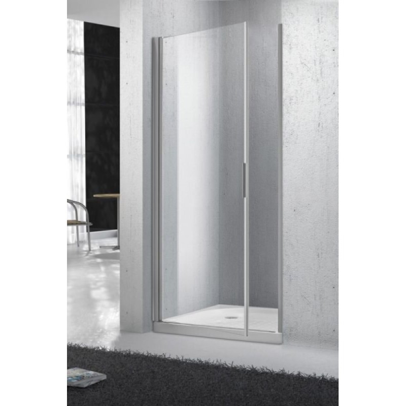 Душевая дверь в нишу BelBagno SELA-B-1-60-Ch-Cr 60 х 190 см, стекло шиншилла, профиль хром