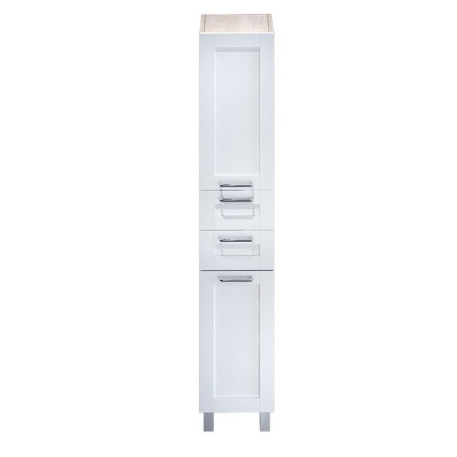 Пенал Iddis Sena SEN3600i97 36 см напольный, белый/дерево