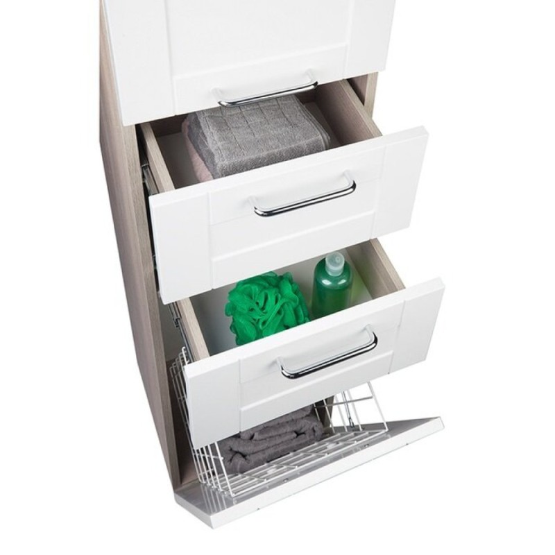 Пенал Iddis Sena SEN3600i97 36 см напольный, белый/дерево