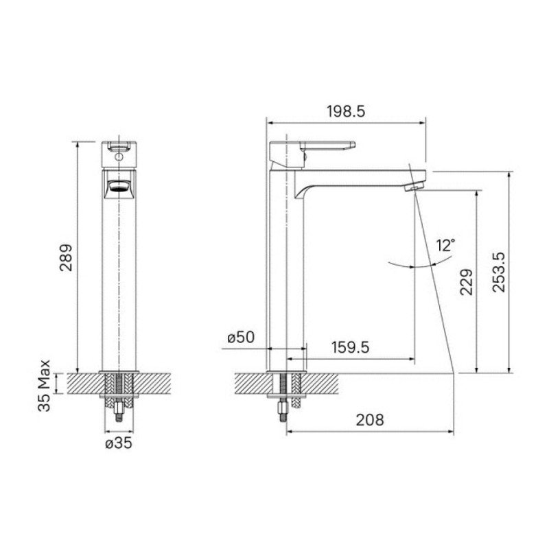 Смеситель Iddis Sena SENSB01i01 для раковины, хром