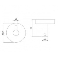 Крючок Iddis Sena SENSS10i41, хром