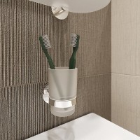 Стакан с держателем Iddis Sena SENSSG1i45