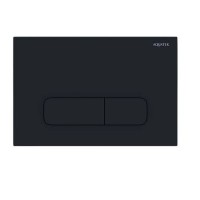 Инсталляция Aquatek Standard INS-0000012, клавиша черный матовый KDI-0000017, с унитазом Поларис AQ0700-00 с тонким сиденьем soft close, комплект