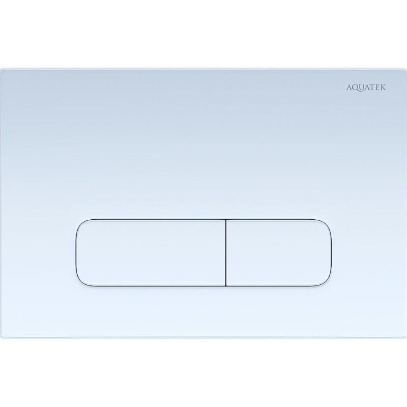 Комплект SET AQUATEK ВЕГА-1905-013 KK-1, инсталляция Standard INS-0000012, унитаз Вега AQ 1905 00, тонкое сиденье soft close, клавиша KDI-0000013 белая, крепеж