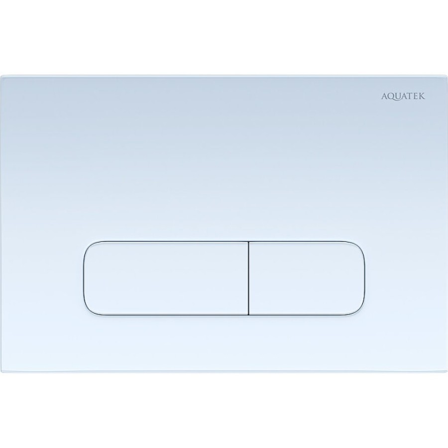 Комплект SET AQUATEK ВЕГА-1905-013 KK-1, инсталляция Standard INS-0000012, унитаз Вега AQ 1905 00, тонкое сиденье soft close, клавиша KDI-0000013 белая, крепеж