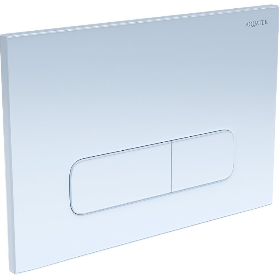 Комплект SET AQUATEK ВЕГА-1905-013 KK-1, инсталляция Standard INS-0000012, унитаз Вега AQ 1905 00, тонкое сиденье soft close, клавиша KDI-0000013 белая, крепеж