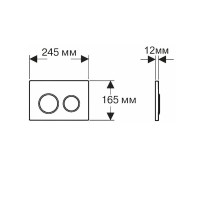 Комплект SET AQUATEK ЛИБРА N KDI15: инсталляция Standard INS-0000012 безободковый унитаз Либра N AQ0530N-00, белый, крышка soft-close, клавиша белая KDI-0000015, ободки хром