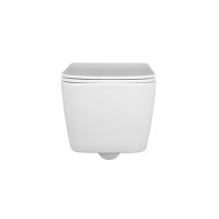 Инсталляция Aquatek Standard 50 SET AQUATEK ЛИБРА N cm, с безободковым унитазом Либра New AQ0530N-00 с сиденьем soft close, белый