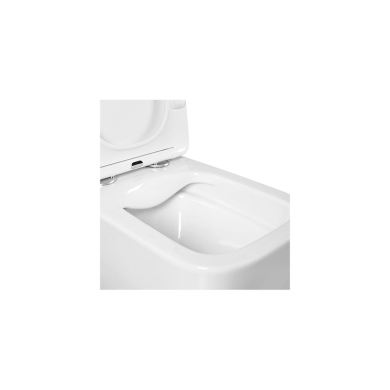 Инсталляция Aquatek Standard 50 SET AQUATEK ЛИБРА N cm, с безободковым унитазом Либра New AQ0530N-00 с сиденьем soft close, белый
