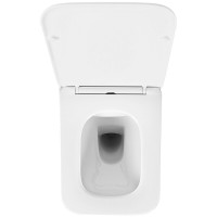 Комплект SET AQUATEK ЛИБРА N KDI21: инсталляция Standard INS-0000012 безободковый унитаз Либра AQ0530N-00, белый, крышка soft-close, клавиша KDI-0000021 хром
