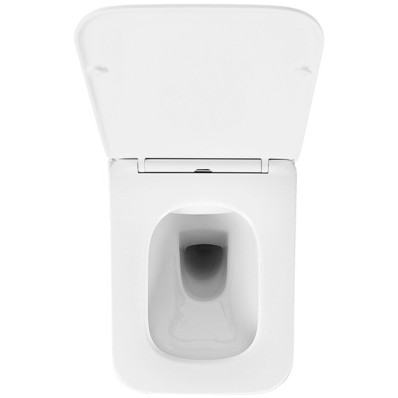 Комплект SET AQUATEK ЛИБРА N KDI21: инсталляция Standard INS-0000012 безободковый унитаз Либра AQ0530N-00, белый, крышка soft-close, клавиша KDI-0000021 хром