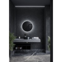 Зеркало Sancos Sfera SF600 60, с подсветкой, 60 х 60 см
