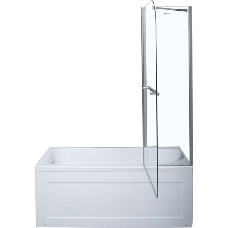 Шторка для ванны Aquanet SG-1200, прозрачное стекло (209412)
