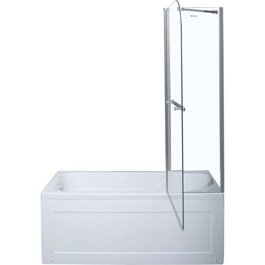 Шторка для ванны Aquanet SG-1200, прозрачное стекло (209412)