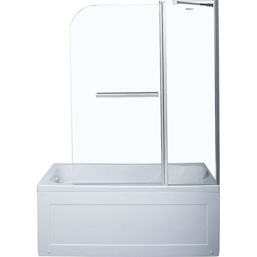 Шторка для ванны Aquanet SG-1200, прозрачное стекло (209412)