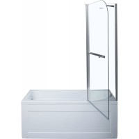 Шторка для ванны Aquanet SG-1200, прозрачное стекло (209412)